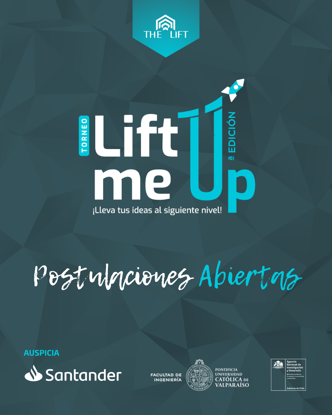 Torneo lift me Up Innovación y emprendimiento universitario RUTA PUCV